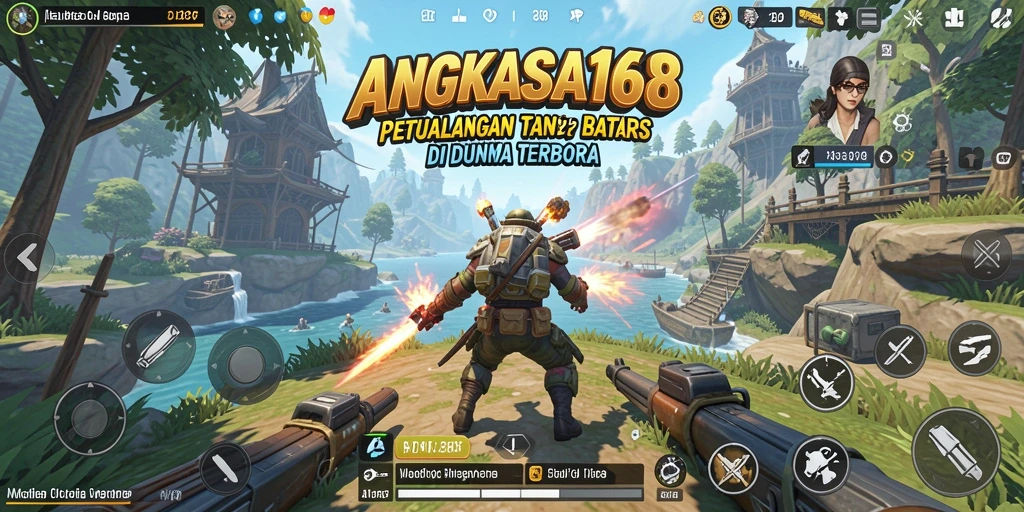 Tampilan gameplay menakjubkan dari dunia Open World ANGKASA168.