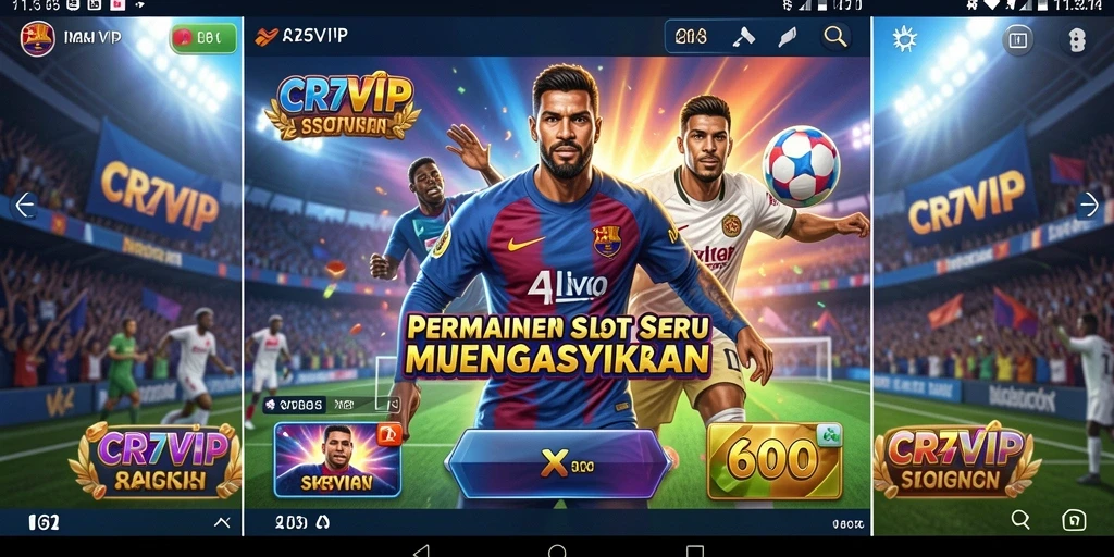 Tampilan gameplay Slot yang menarik dan seru di CR7VIP.