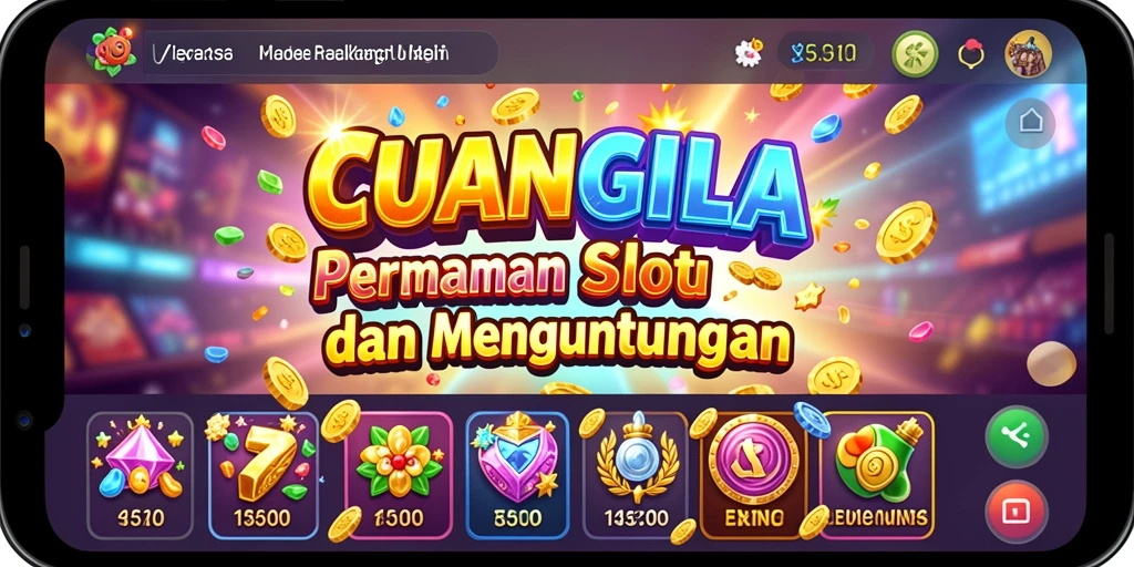 Tampilan gameplay seru CUANGILA dengan berbagai fitur menarik.