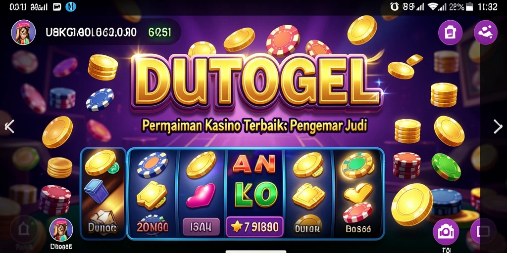 Screenshot DULTOGEL menampilkan gameplay Kasino yang seru dan menarik.