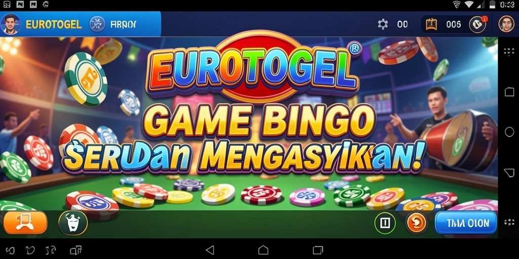 Gameplay EPIC di game Bingo EUROTOGEL yang seru.