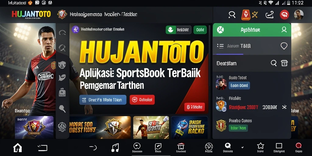 Tampilan gameplay HUJANTOTO yang menarik dan interaktif.