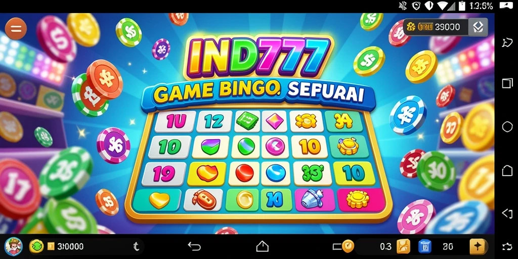 Screenshot gameplay IND777 yang menampilkan aksi permainan Bingo yang seru.