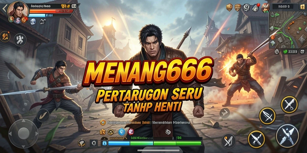 Tampilan gameplay MENANG666 yang mendebarkan dan penuh aksi.