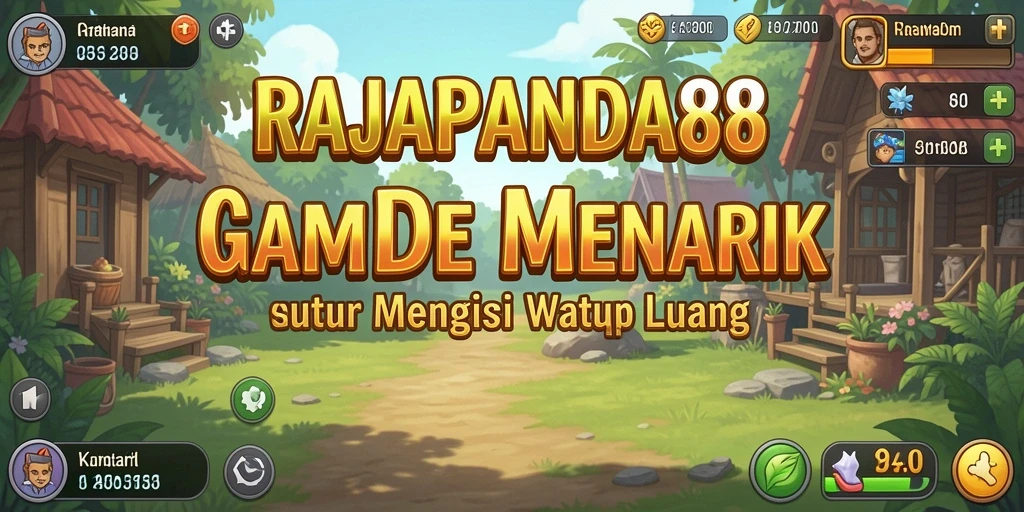 Tampilan gameplay menarik dari RAJAPANDA88 dalam mode Idle.