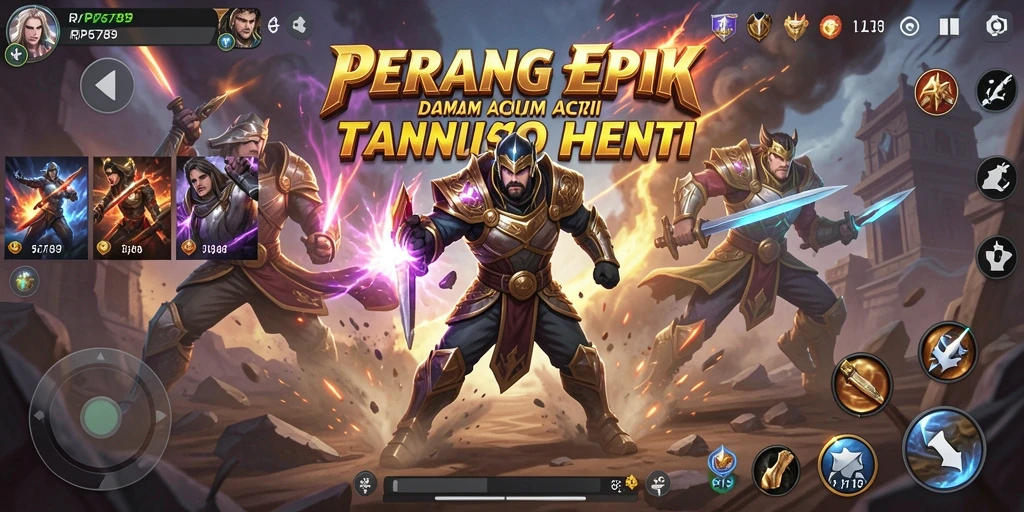 Screenshot dari gameplay seru RP6789 dengan aksi menegangkan.